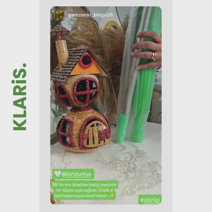 Klaris™ Pro - Paslanmaz Çelik Gövdeli Kendinden Sıkmalı Yeni Nesil Mop